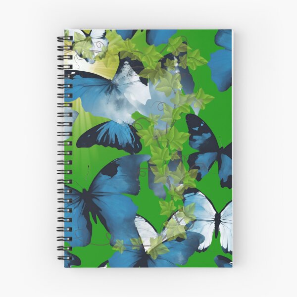 Item preview, Blue morpho butterfly lover's designed and sold by Yeyishop.