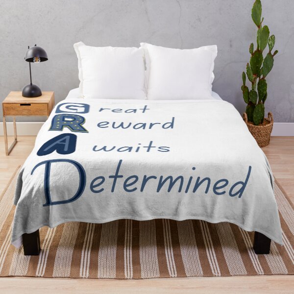 Item preview, GRAD Great Reward Awaits Determined designed and sold by thankluckystars.