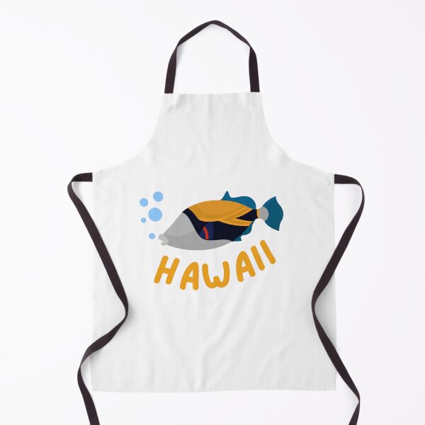 Aperçu de l'œuvre Poisson de l'État d'Hawaï HumuHumu Reef Triggerfish Mignon Simple Lumineux Conception idiote créée et vendue par julyperson.