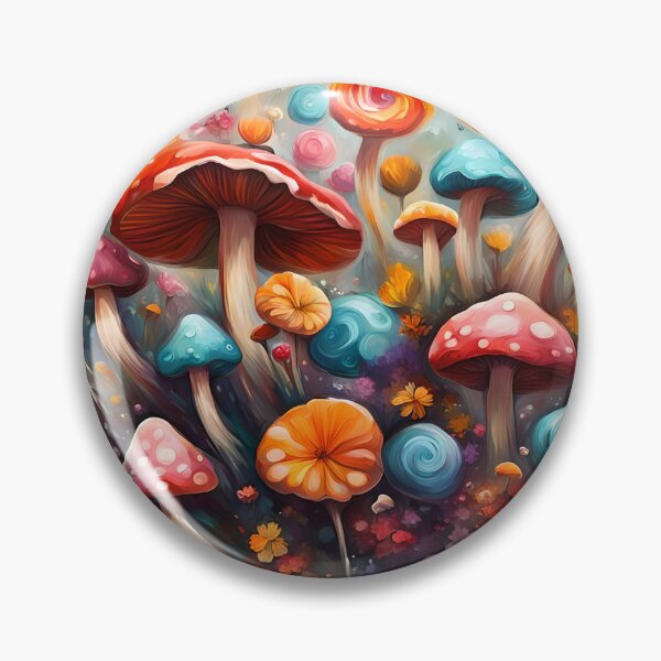Item preview, Mushrooms: Vibrant Fungi Fantasia 015 designed and sold by REALDesign-Shop.