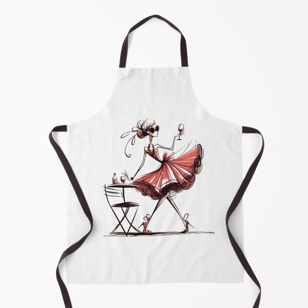 Item preview, Elegant Lady with Wine Glass: Timeless Elegance designed and sold by Hungry-Murphy.