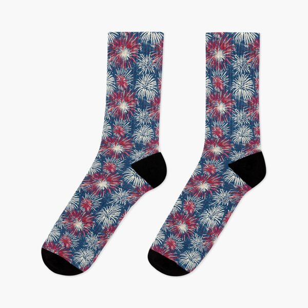 Item preview, 4th of July Fireworks Pattern designed and sold by draegenDesign.