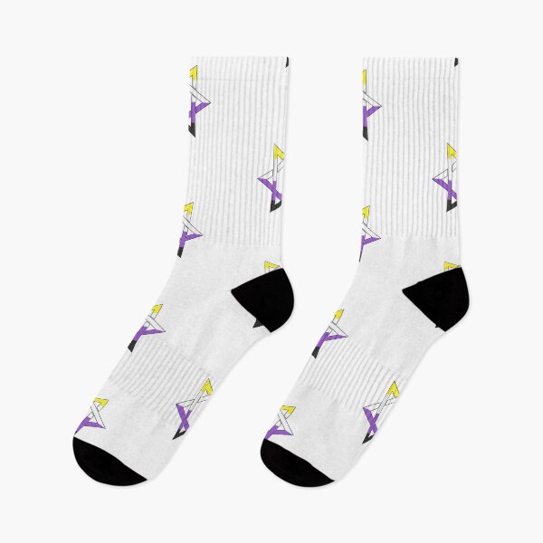 Item preview, Nonbinary flag Star Of David  non binary designed and sold by Inspirationmotivation.