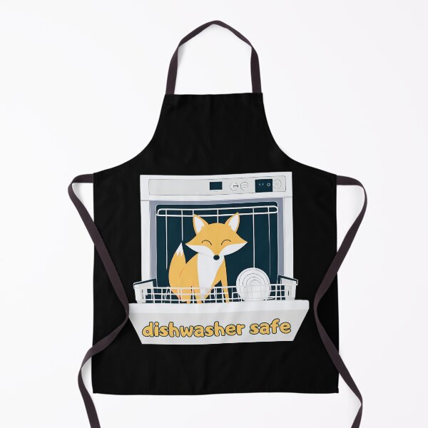 Item preview, Dishwasher Safe With Funny Fox designed and sold by LadyGoodwill.