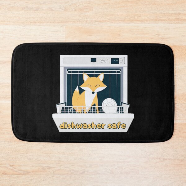 Item preview, Dishwasher Safe With Funny Fox designed and sold by LadyGoodwill.