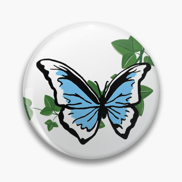 Item preview, Blue morpho butterfly lover's designed and sold by Yeyishop.
