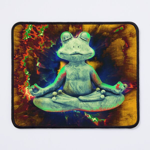 Item preview, Meditative frog designed and sold by clarazen.