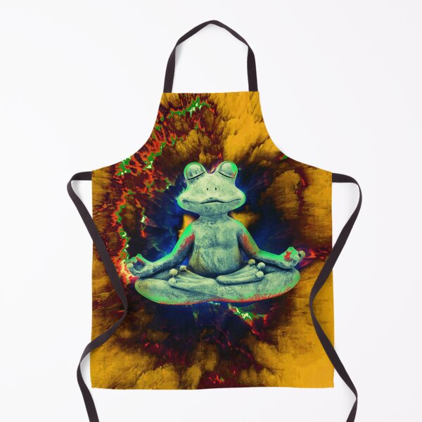 Item preview, Meditative frog designed and sold by clarazen.