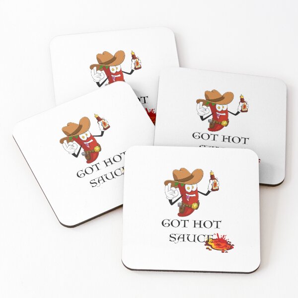 Item preview, Got Hot Sauce Cowboy Character designed and sold by passiveink.