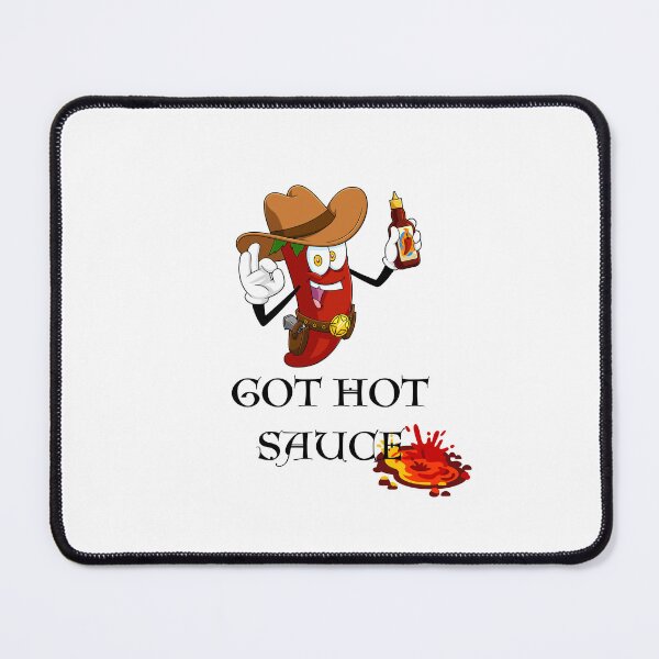 Item preview, Got Hot Sauce Cowboy Character designed and sold by passiveink.