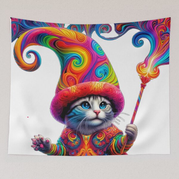 Item preview, Gnome Cat Wizard Paint designed and sold by JediKittenWars.
