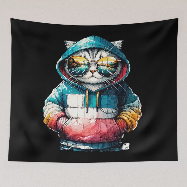 Item preview, Cat & Road designed and sold by LiuBaoBao.