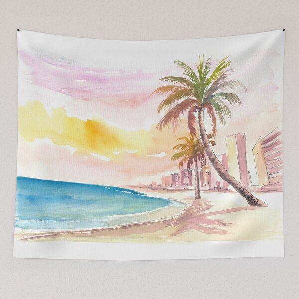 Item preview, Marbella Costa del Sol Afternoon Beach Scene  designed and sold by artshop77.