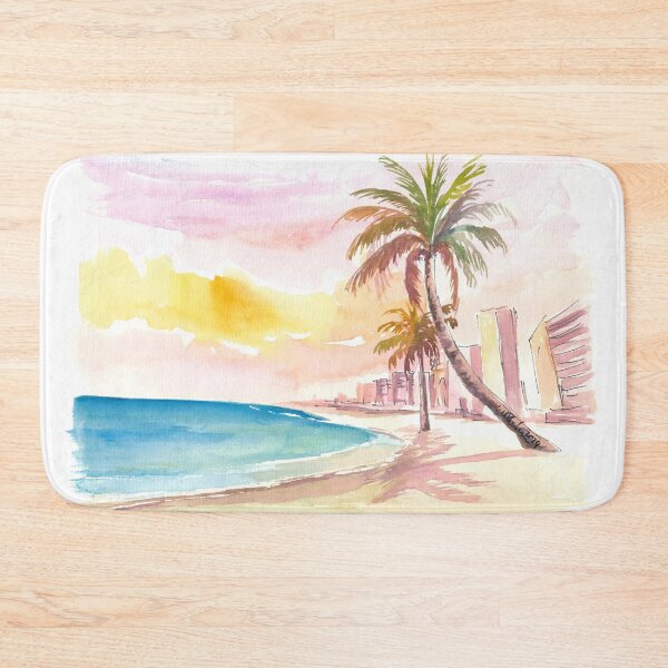 Item preview, Marbella Costa del Sol Afternoon Beach Scene  designed and sold by artshop77.