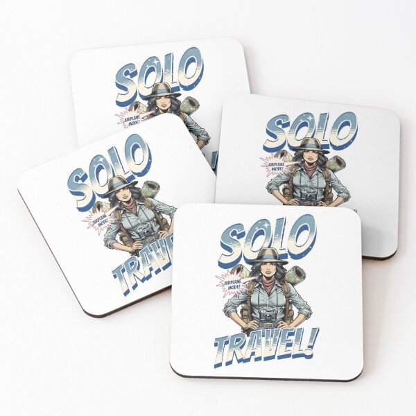 Item preview, Solo Girl Travel | Travel addict female comic book character designed and sold by mthompson2130.