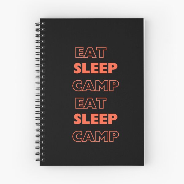 Item preview, eat sleep camp designed and sold by L Samos.