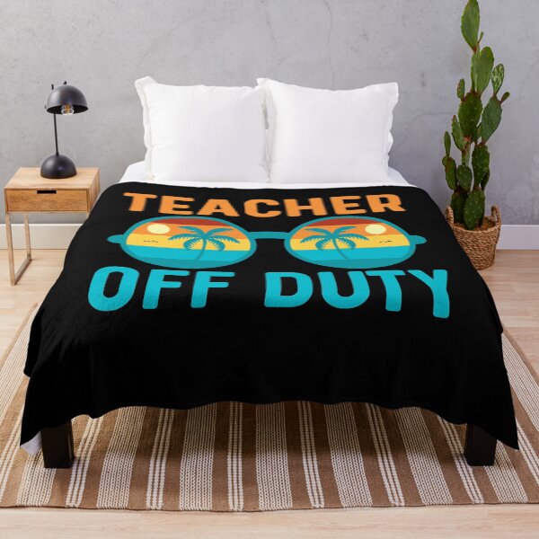 Item preview, Teacher Off Duty, Educator Vacation Relaxation Sunglasses designed and sold by Sunserize Designs.