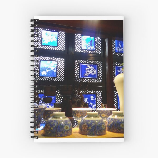 Item preview, Blue Stained Glass Windows - Chen Clan Academy - Guangzhou China designed and sold by exploramum.