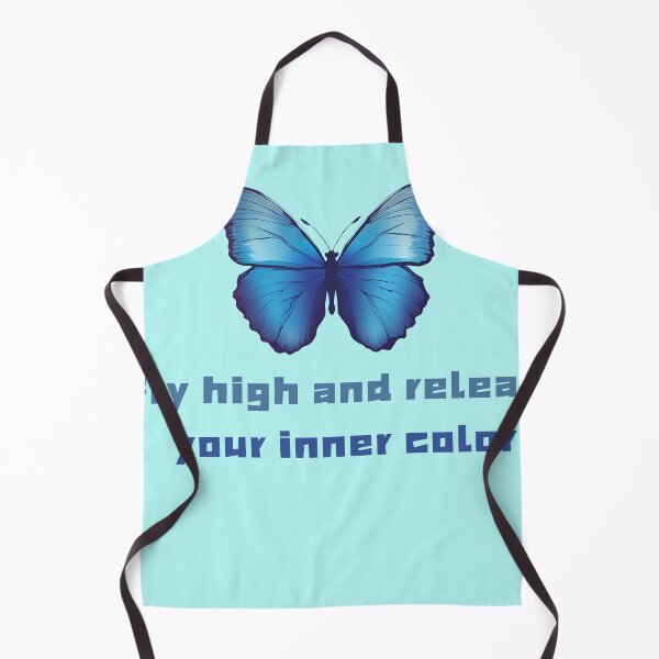 Item preview, Minimalist blue morpho butterfly designed and sold by Yeyishop.