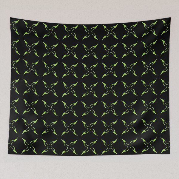 Item preview, Green stars pattern designed and sold by Meo Design.
