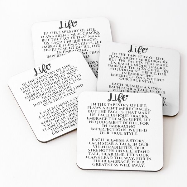 Item preview, Life Poem, Unique Quirky funny Be yourself! designed and sold by PomskysRus.