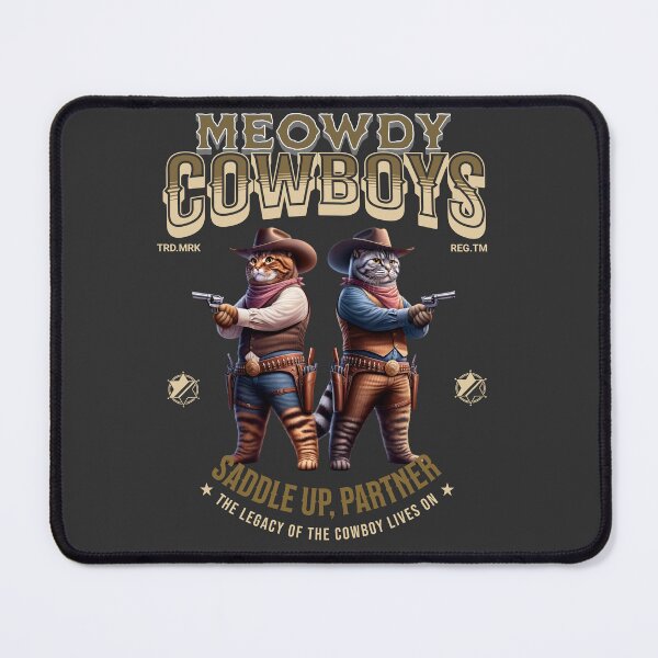 Item preview, Meowdy cowboy designed and sold by JansenGS.