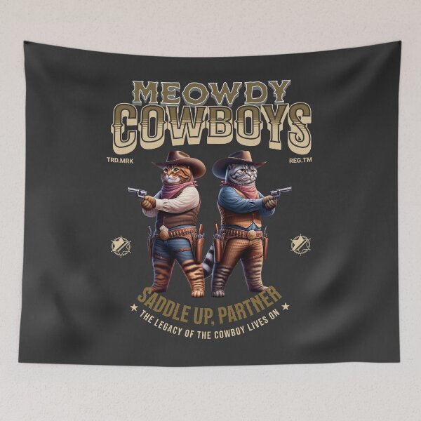 Item preview, Meowdy cowboy designed and sold by JansenGS.