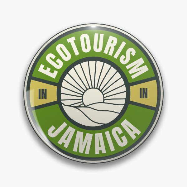 Item preview, Ecotourism in Jamaica in the Caribbean Green Logo designed and sold by Vintage-TM.