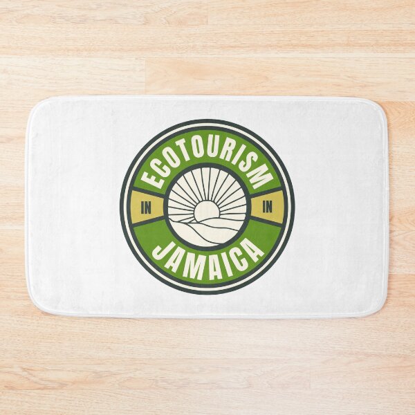 Item preview, Ecotourism in Jamaica in the Caribbean Green Logo designed and sold by Vintage-TM.