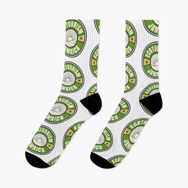 Item preview, Ecotourism in Jamaica in the Caribbean Green Logo designed and sold by Vintage-TM.