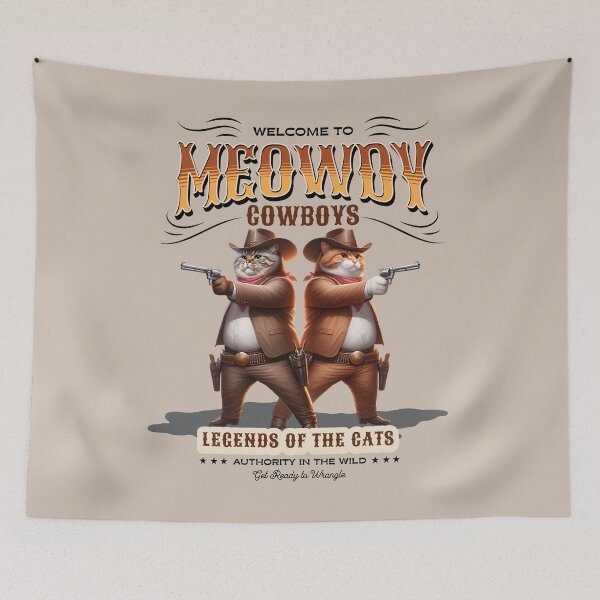 Item preview, Meowdy cowboy designed and sold by JansenGS.