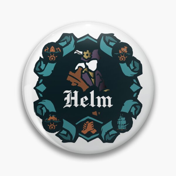 Item preview, Legendary Guild Helm: Conquer the Seas - Pirate Adventure Design designed and sold by DreamingNomad.