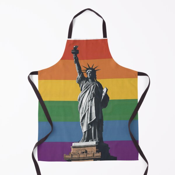 Item preview, Statue Of Liberty - LGBTQIA Pride Art designed and sold by artemprint.