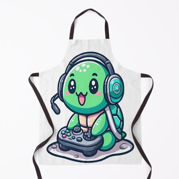 Item preview, Kawaii Turtle With Headset designed and sold by Ella_Sketch.