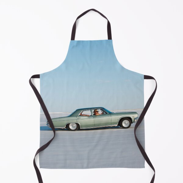 Item preview, Retro Chevrolet Impala Fourth Generation at Bonneville Salt Flats designed and sold by SharPeiArt.