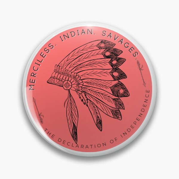 Item preview, Merciless Indian Savages designed and sold by IndigDesign.
