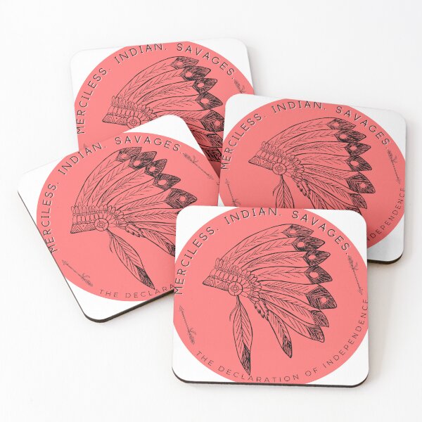 Item preview, Merciless Indian Savages designed and sold by IndigDesign.