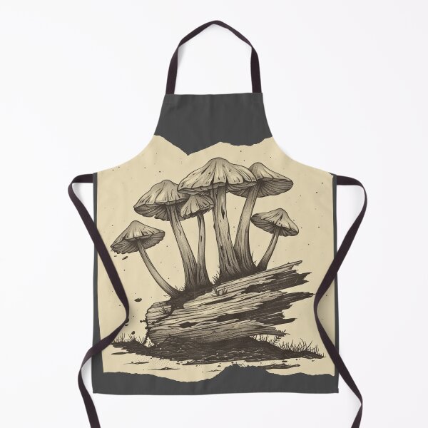 Item preview, Mushrooms on a log designed and sold by Beyond Tees.