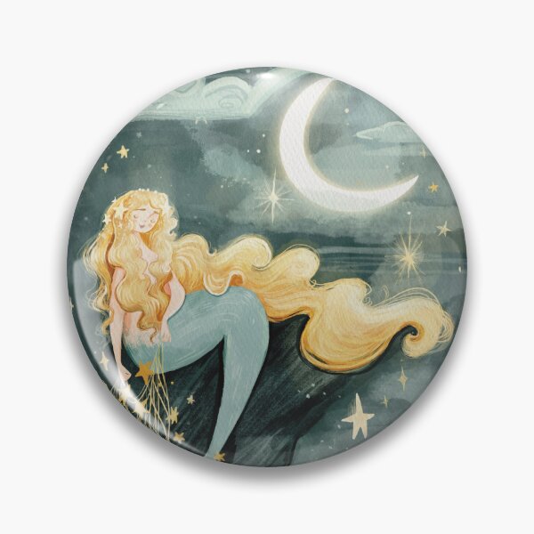 Item preview, Starlight Mermaids Illustration  designed and sold by Artofstephmarie.
