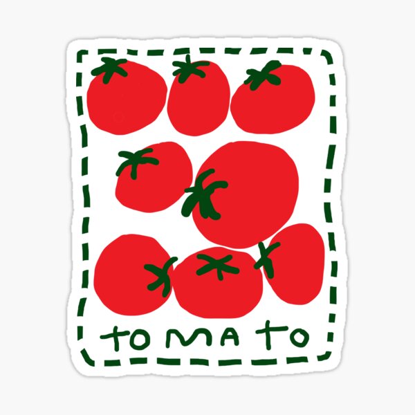 Item preview, tomato designed and sold by zzzozzo.