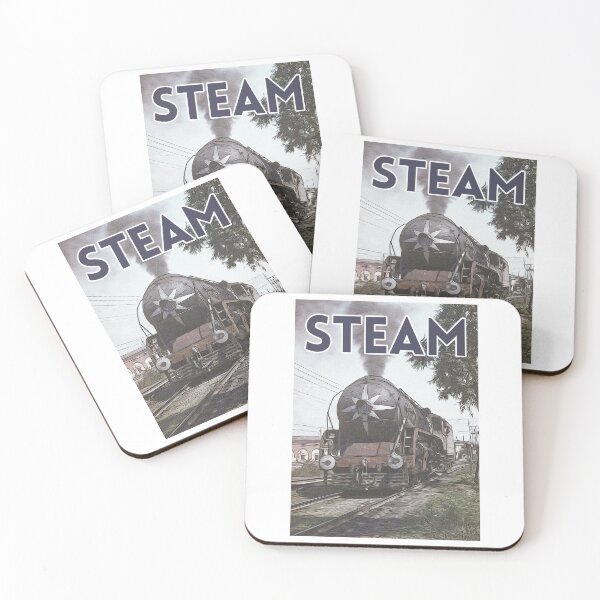 Item preview, Steam Engine  in India Travel Poster. designed and sold by Paul Rowland.