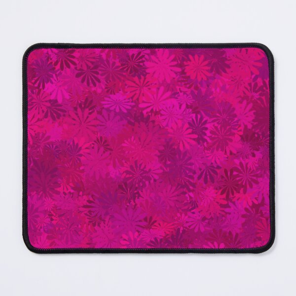 Item preview, Abstract pink random leaves pattern wallpaper background designed and sold by SpinklyCreations.