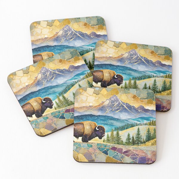 Item preview, Bison Silhouette designed and sold by Susan Rydberg.