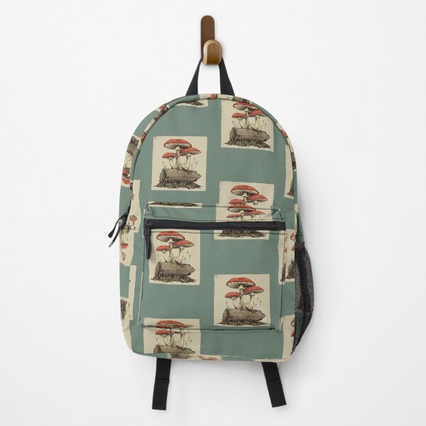 Item preview, Mushrooms on a log  designed and sold by Beyond Tees.