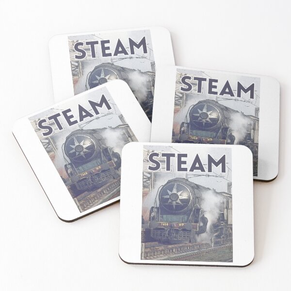 Item preview, Steam Engine  in India Travel Poster. designed and sold by Paul Rowland.