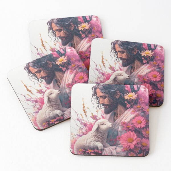 Item preview, Jesus Christian Print Oil Painting Jesus Shirt Abstract Home Christian Wall Print Sunlit Jesus Series designed and sold by OpulenceDesigns.