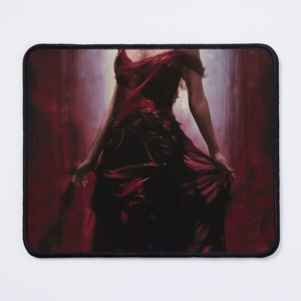 Item preview, Beautiful woman in red dress designed and sold by catcraftss.