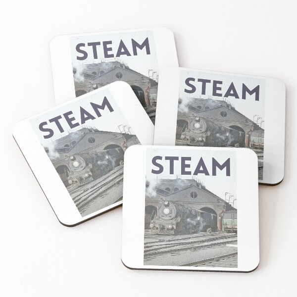 Item preview, Steam Engine  in India Travel Poster. designed and sold by Paul Rowland.