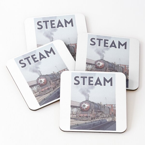 Item preview, Steam Engine  in India Travel Poster. designed and sold by Paul Rowland.