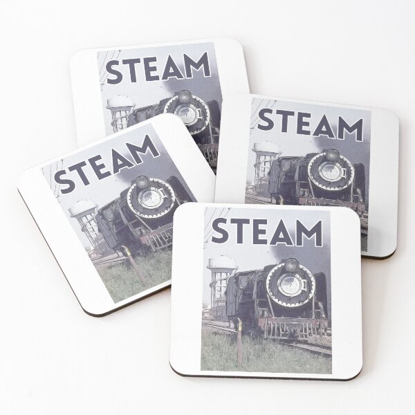 Item preview, Steam Engine  in India Travel Poster. designed and sold by Paul Rowland.